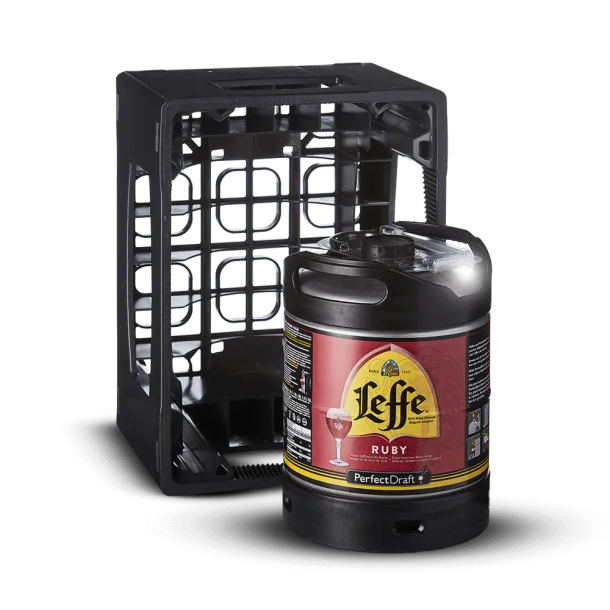 Mini-fût Leffe Ruby 6l
